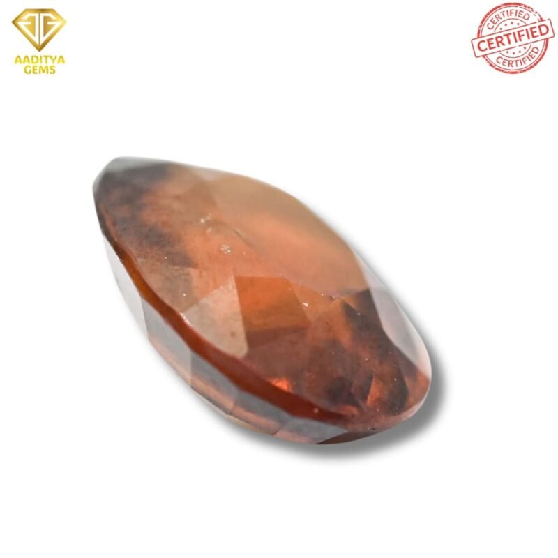 Natural Srilankan Hessonite Garnet - Gomed - 5.05 Carat - SKU - AGNSG505C