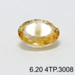 Natural Yellow Citrine Topaz Pukhraj - 6.20 Carat
