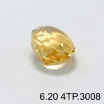 Natural Yellow Citrine Topaz Pukhraj - 6.20 Carat - Image 3