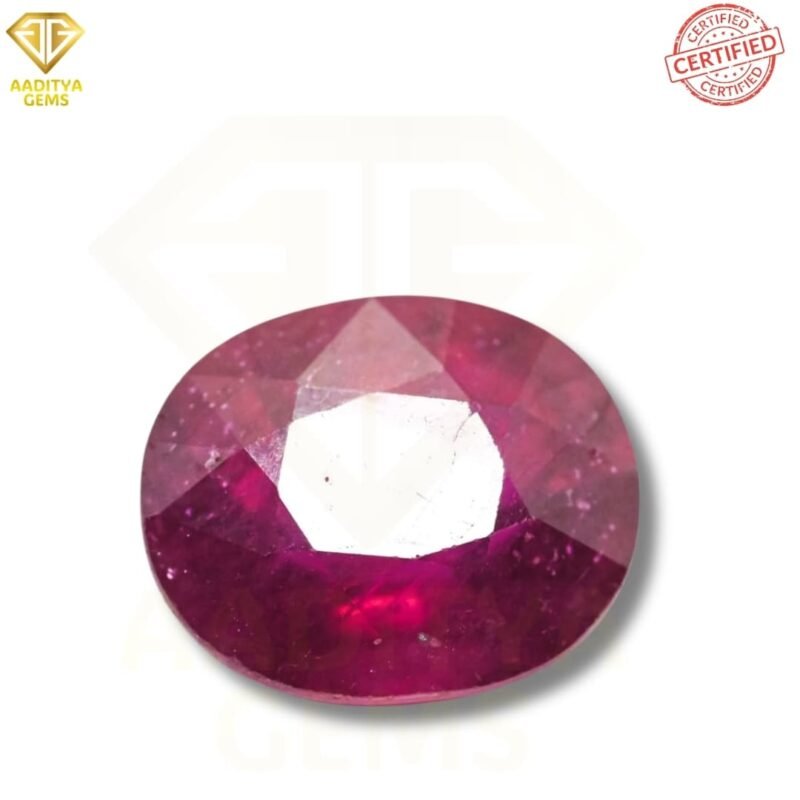 Natural Bangkok G.F. Ruby - 7.710 Carat - SKU - AGNBG7710C