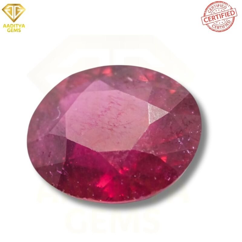 Natural Bangkok G.F. Ruby - 8.725 Carat - SKU - AGNBG8725C