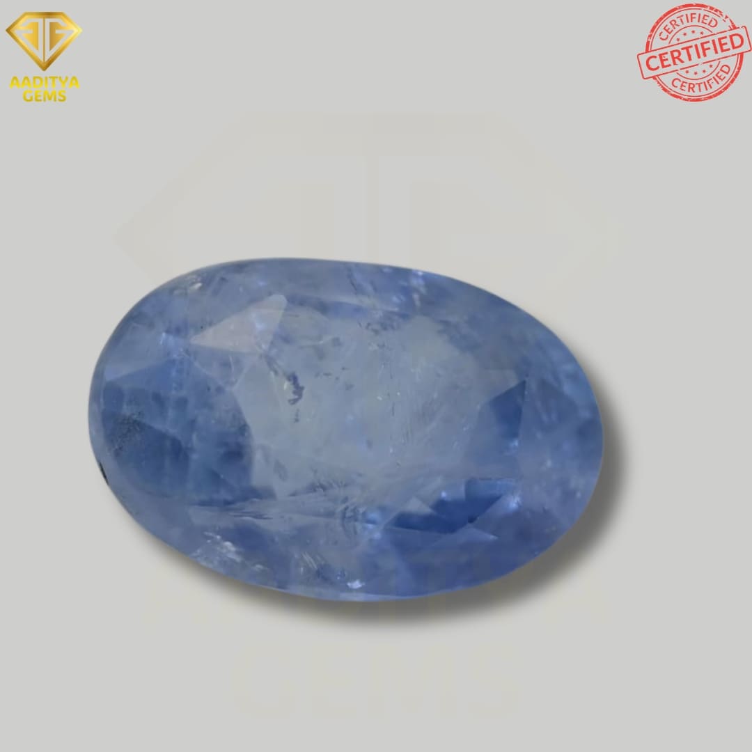 Natural Blue Sapphire Srilankan Neelam - 4.515 Carat - SKU - AGNBSN4515C Natural Blue Sapphire Srilankan Neelam - 4.515 Carat - SKU - AGNBSN4515C