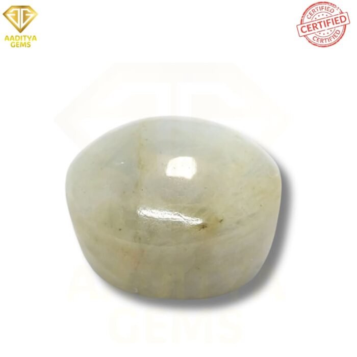 Natural Cats Eye Srilankan - Lehsunia - Ketu - 6.10 Carat - SKU - AGNCEL610C