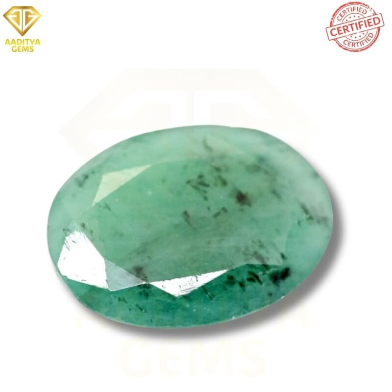 Natural Green Sakota Emerald - 7.60 Carat - SKU - AGNGSE76C