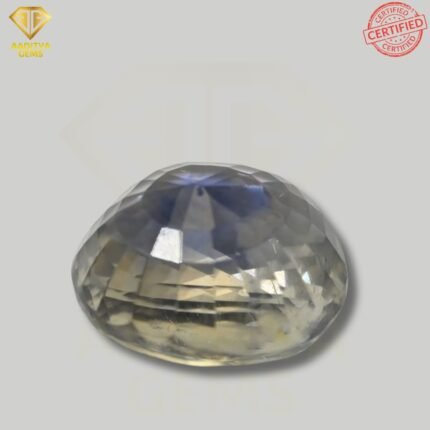 Natural Pitambari Yellow Sapphire Srilankan Pukhraj - 6.31 Carat - SKU - AGNPYSC