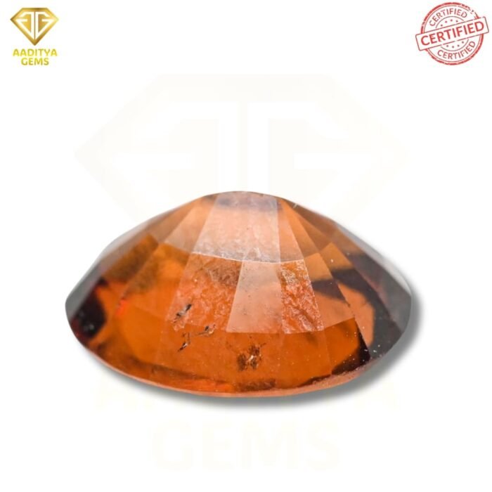 Natural Srilankan Hessonite Garnet - Gomed - 6.85 Carat - SKU - AGNSG685C