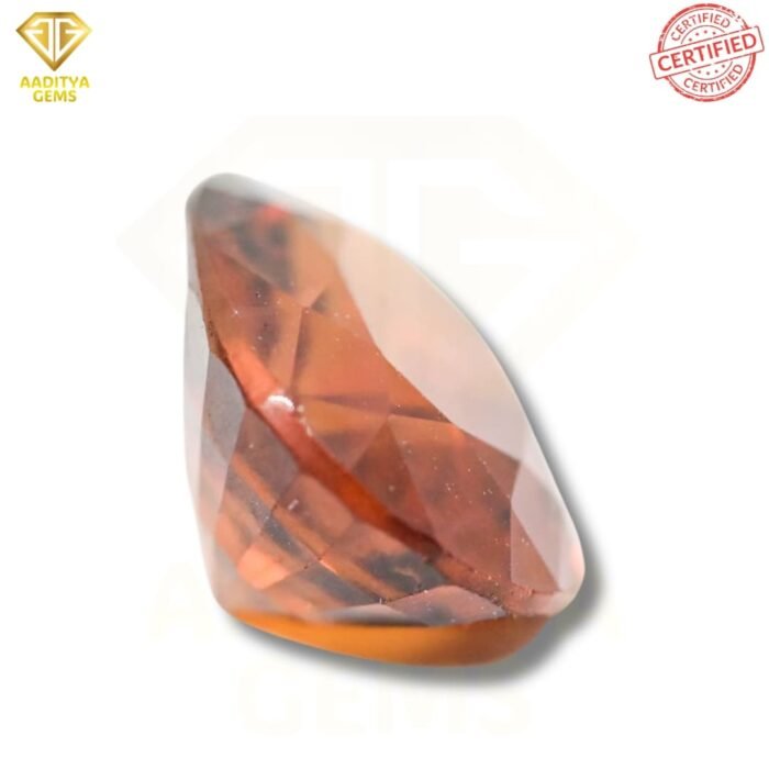 Natural Srilankan Hessonite Garnet - Gomed - 6.85 Carat - SKU - AGNSG685C