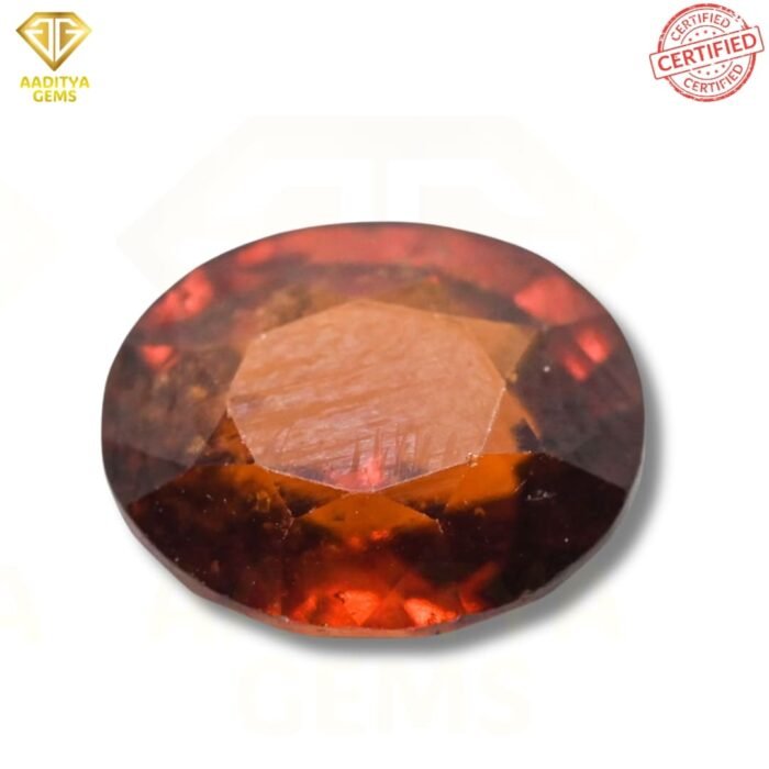 Natural Srilankan Hessonite Garnet - Gomed - 9.40 Carat - SKU - AGNSG940C