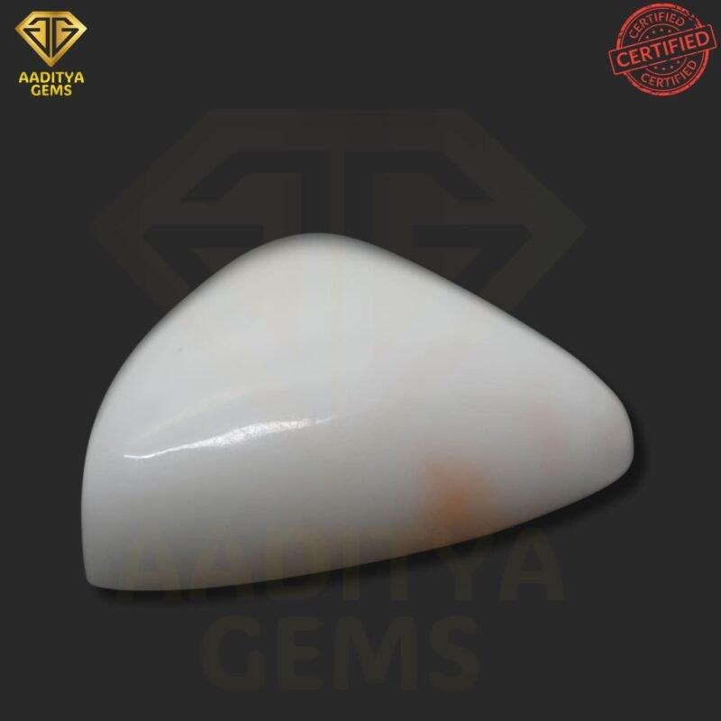 Natural Triangle White Coral Moonga - Moonga - Taiwan - 9.60 - SKU - AGNTWC960C