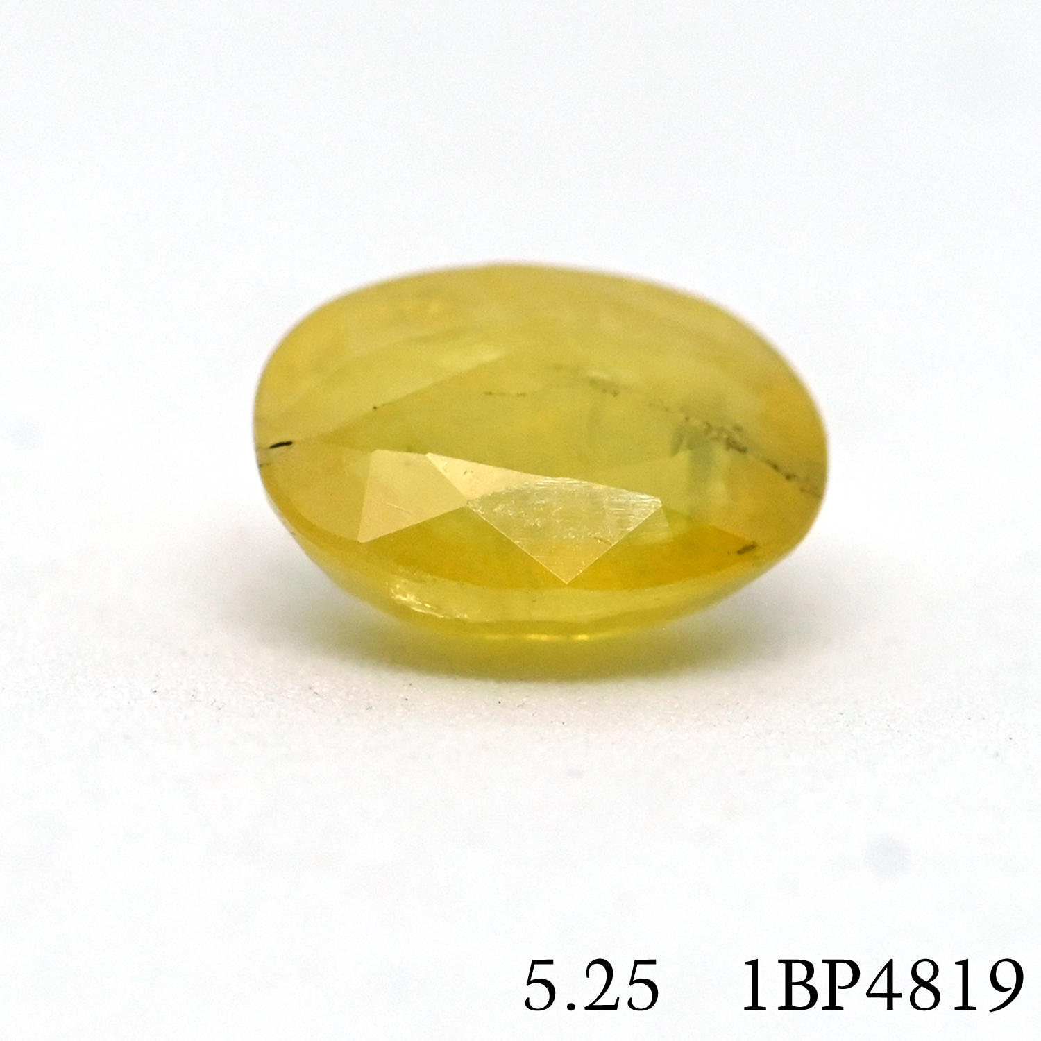 DSC_4068 Natural Yellow Sapphire Bangkok Pukhraj 5.25 Carat - Image 1