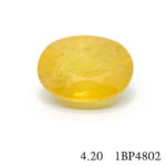 Natural Yellow Sapphire Bangkok Pukhraj 4.20 Carat