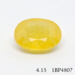 Natural Yellow Sapphire Bangkok Pukhraj 4.15 Carat