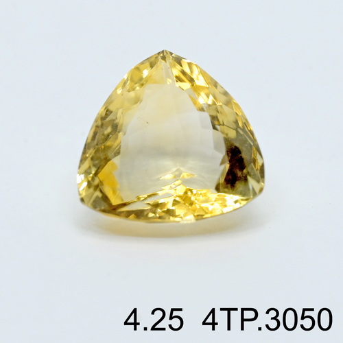 DSC_4189_2 Natural Yellow Citrine Topaz Pukhraj - 4.25 Carat - Image 1
