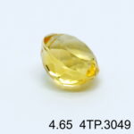 Natural Yellow Citrine Topaz Pukhraj - 4.65 Carat - Image 3