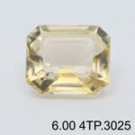 Natural Yellow Citrine Topaz Pukhraj - 6.85 Carat