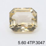 Natural Yellow Citrine Topaz Pukhraj - 5.60 Carat