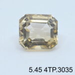 Natural Yellow Citrine Topaz Pukhraj - 5.45 Carat