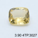 Natural Yellow Citrine Topaz Pukhraj - 3.90 Carat