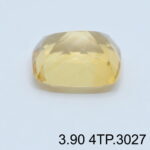 Natural Yellow Citrine Topaz Pukhraj - 3.90 Carat - Image 3