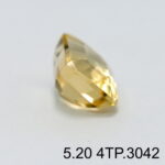 Natural Yellow Citrine Topaz Pukhraj - 5.20 Carat - Image 3
