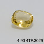 Natural Yellow Citrine Topaz Pukhraj - 4.90 Carat