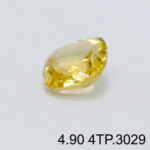 Natural Yellow Citrine Topaz Pukhraj - 4.90 Carat - Image 3