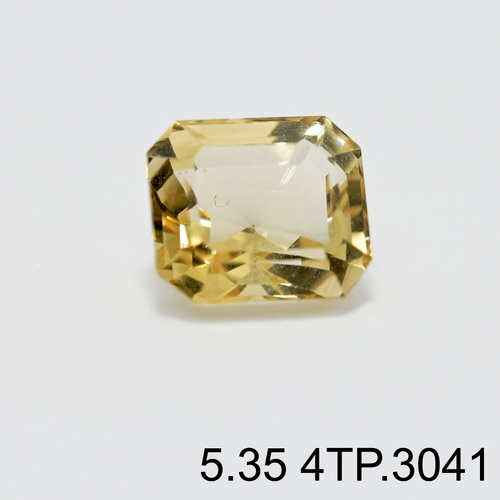 DSC_4463_2 Natural Yellow Citrine Topaz Pukhraj - 5.35 Carat - Image 1