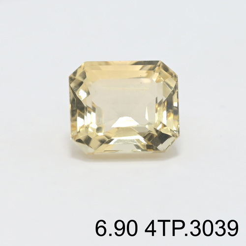 DSC_4468_2 Natural Yellow Citrine Topaz Pukhraj - 6.90 Carat - Image 1
