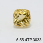 Natural Yellow Citrine Topaz Pukhraj - 5.55 Carat