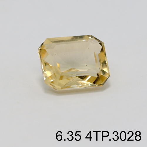 DSC_4479_2 Natural Yellow Citrine Topaz Pukhraj - 6.35 Carat - Image 1