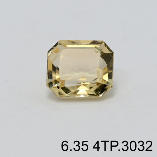 DSC_4484_2 Natural Yellow Citrine Topaz Pukhraj - 6.35 Carat - Image 1