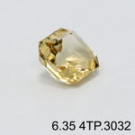 Natural Yellow Citrine Topaz Pukhraj - 6.35 Carat - Image 3