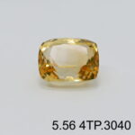 Natural Yellow Citrine Topaz Pukhraj - 5.56 Carat