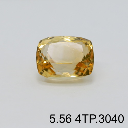 DSC_4494_2 Natural Yellow Citrine Topaz Pukhraj - 5.56 Carat - Image 1