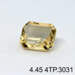 Natural Yellow Citrine Topaz Pukhraj - 4.45 Carat