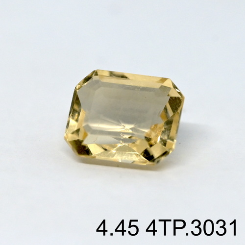 DSC_4500_2 Natural Yellow Citrine Topaz Pukhraj - 4.45 Carat - Image 1