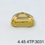 Natural Yellow Citrine Topaz Pukhraj - 4.45 Carat - Image 3