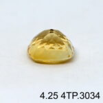 Natural Yellow Citrine Topaz Pukhraj - 4.25 Carat - Image 2