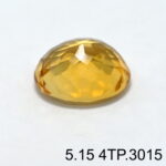 Natural Yellow Citrine Topaz Pukhraj - 5.15 Carat - Image 2