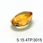 Natural Yellow Citrine Topaz Pukhraj - 5.15 Carat - Image 3