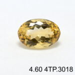 Natural Yellow Citrine Topaz Pukhraj - 4.60 Carat