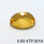 Natural Yellow Citrine Topaz Pukhraj - 5.60 Carat - Image 3