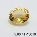 Natural Yellow Citrine Topaz Pukhraj - 5.60 Carat