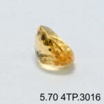 Natural Yellow Citrine Topaz Pukhraj - 5.70 Carat - Image 2
