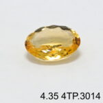 Natural Yellow Citrine Topaz Pukhraj - 4.35 Carat