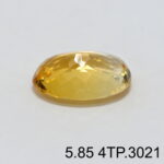 Natural Yellow Citrine Topaz Pukhraj - 5.85 Carat - Image 3