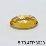 Natural Yellow Citrine Topaz Pukhraj - 5.70 Carat - Image 3