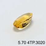 Natural Yellow Citrine Topaz Pukhraj - 5.70 Carat - Image 2