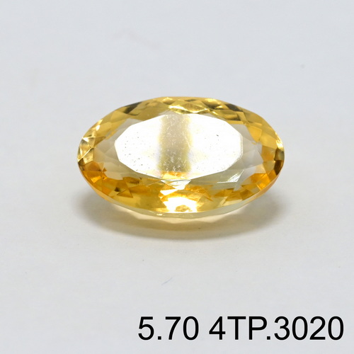 DSC_4551_2 Natural Yellow Citrine Topaz Pukhraj - 5.70 Carat - Image 1