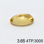 Natural Yellow Citrine Topaz Pukhraj - 3.65 Carat - Image 3